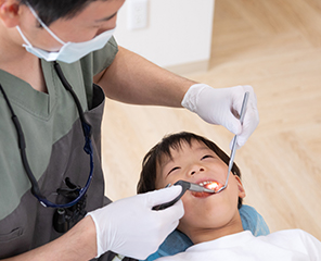 虫歯菌バリア フッ素塗布