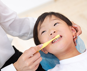 虫歯になりにくくする 歯磨き指導