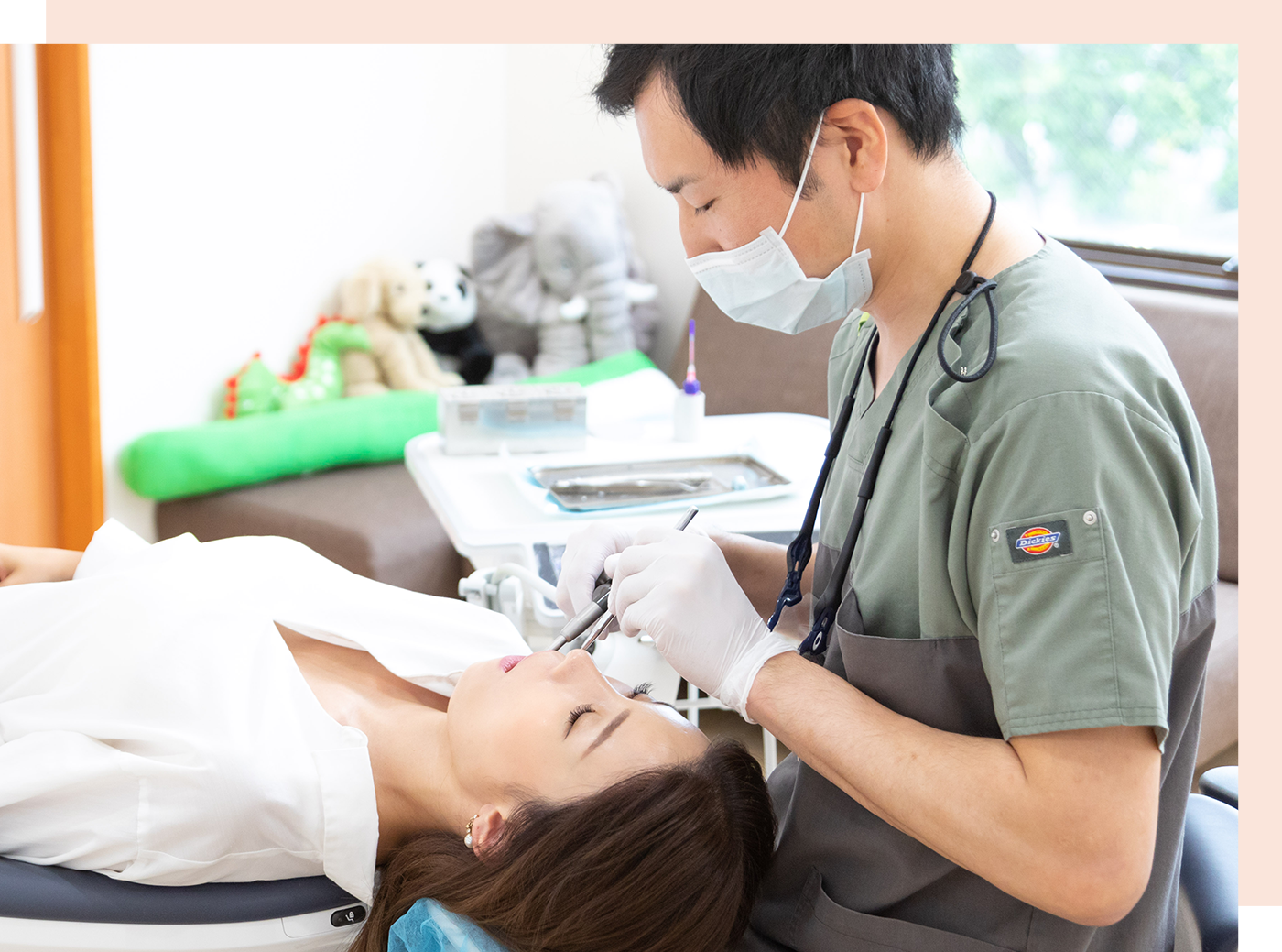 痛みの少ない治療を目指します